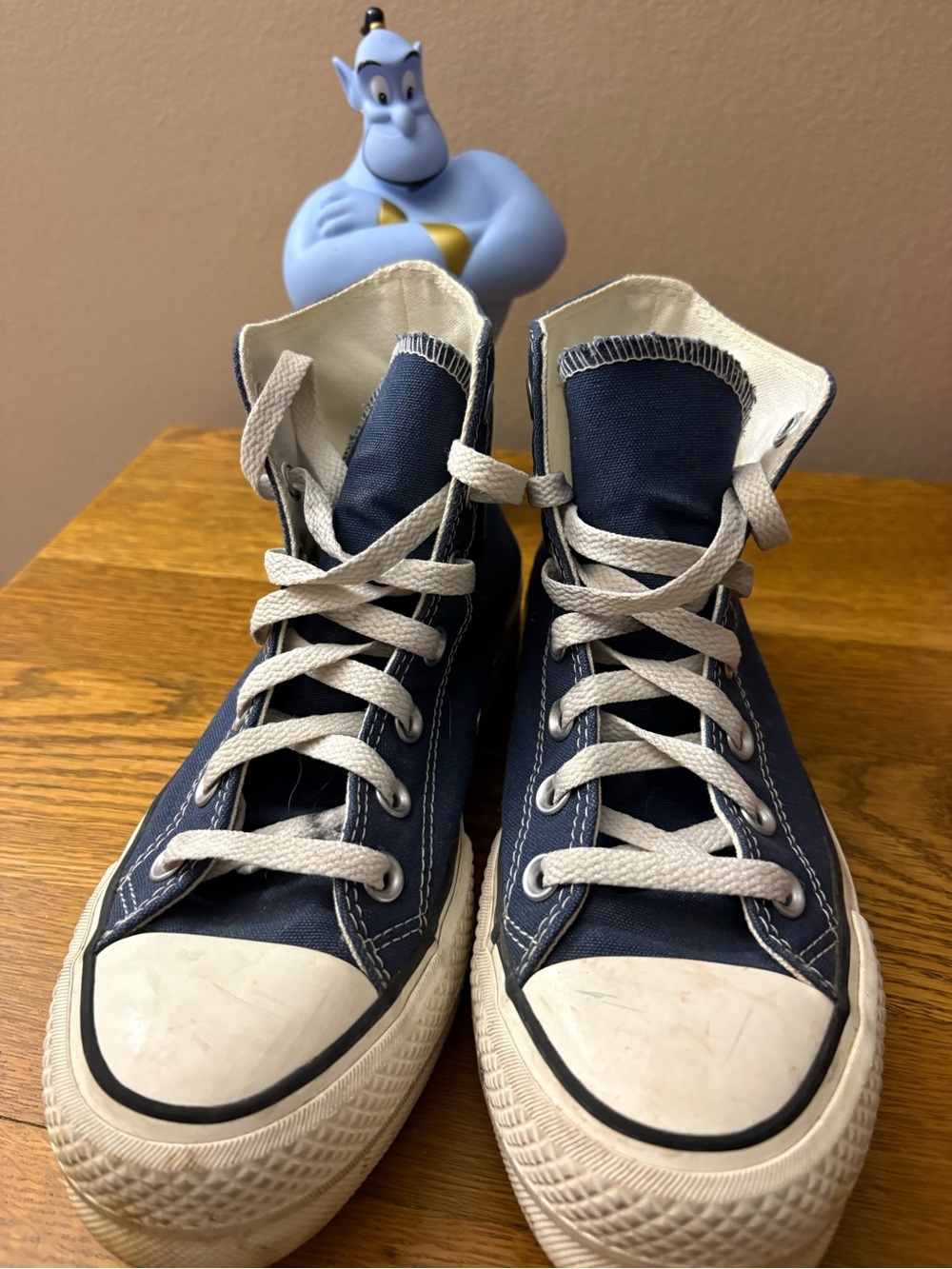Converse Chuck All-Stars with green stripe. Women’s size 6.5.